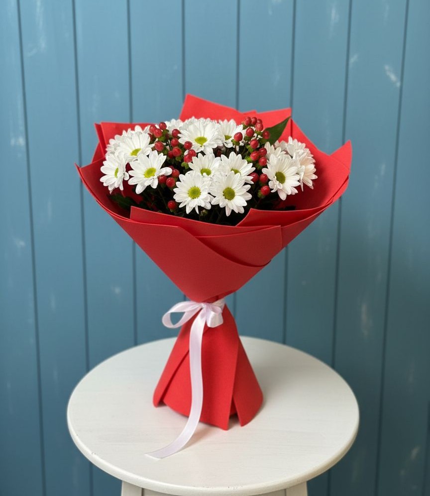 Букет цветов из: Хризантемы в Кинешме