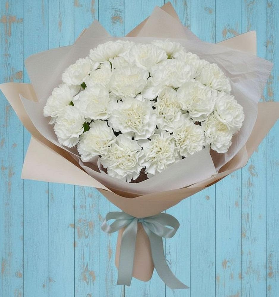 Букет цветов из: Гвоздики в Кинешме