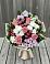 Букет цветов из: Альстромерии, Гвоздики, Розы и Хризантемы в Кинешме