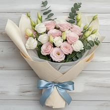 Букет цветов из:  Лизиантусы #REPLACE_PRED# Кинешме