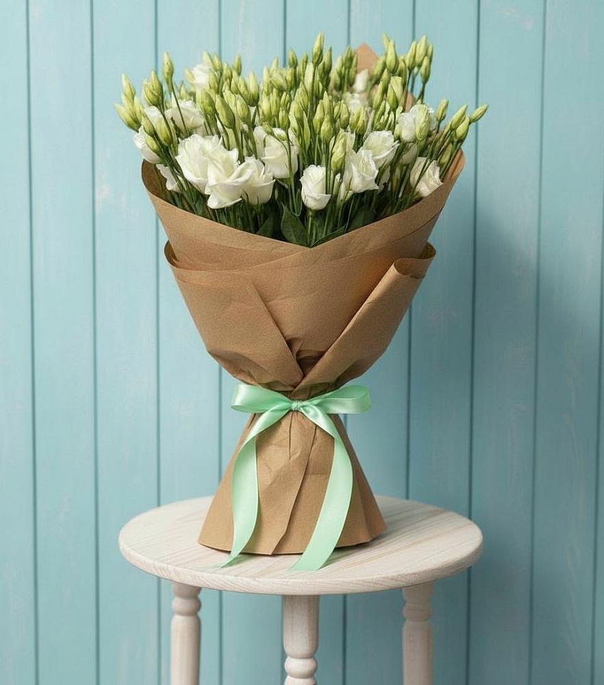 Букет цветов из: Лизиантусы в Кинешме