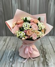 Букет цветов из:  Гвоздики, Розы и Хризантемы #REPLACE_PRED# Кинешме